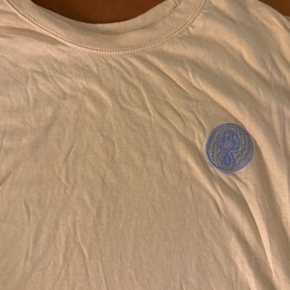 Pacsun PacCares Mushroom embroidered T shirt in tan size medium - Picture 5 of 7